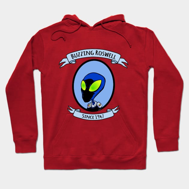 Alien Commander Hoodie by JimmoShirts